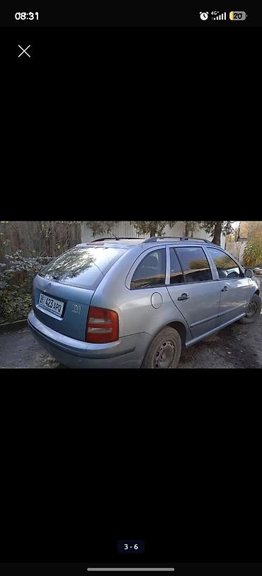 транзит бортовой: Skoda Fabia: 2002 г., 1.4 л, Механика, Бензин, Универсал — 2