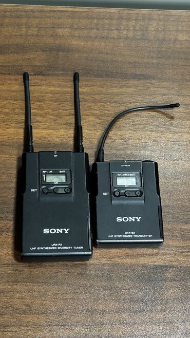 Qulaqcıqlar: İşlənmiş Radio Mikrofon Sony