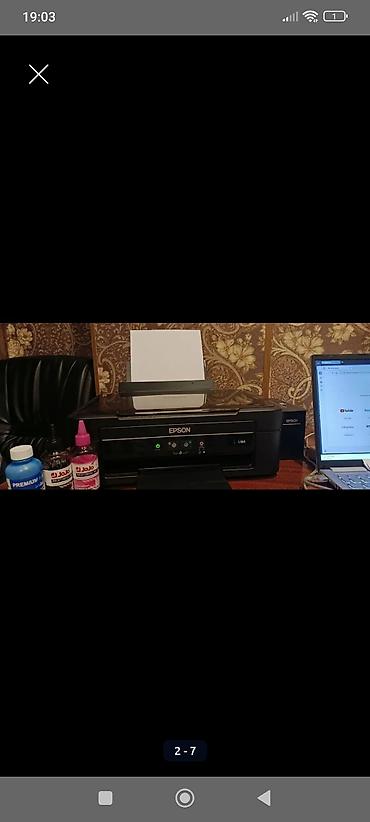 kağız tikən: Salam . printer model - Epson L364 . yenidir ( 2 ay 16 gün istifadə — 2