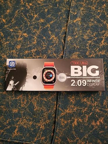 samsung tab 5: T900 Ultra Hiwatch Pro ağıllı saat - 2.09" BIG Infinite Display – iri — 1