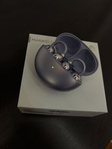 iphone nauşnik: Huawei free clip, yenidir. Sadece yoxlanmaq ucun acilib. Istifade