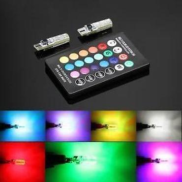 hauba golf 4: Led sijalice T10 RGB. Ubodne sijalice T10 RGB (multikolor). ✨ Menjate — 5