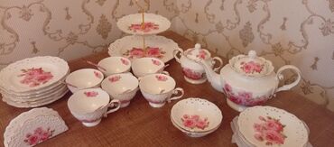 Çay dəstləri və servizlər: Çay dəsti, Keramika, 6 nəfərlik, Türkiyə — 9