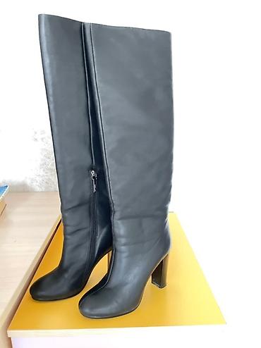 Сапоги: Сапоги, 36, CALYPSO LOVES YOU, Б/у, цвет - Черный — 10