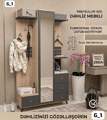 balaca skaf: Məhsulun adı: Dəhliz mebeli - Funksional dizayn, yüksək keyfiyyət - — 1