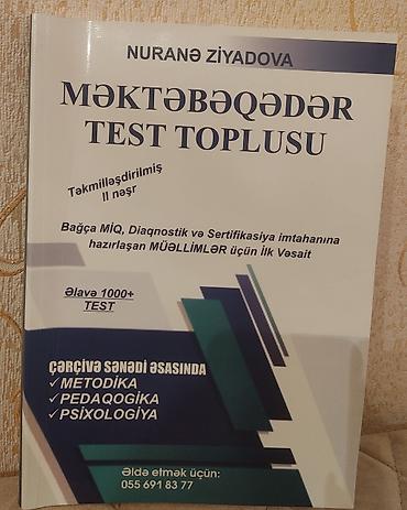 Məhsul: “Məktəbəqədər Test Toplusu” – Nurənə Ziyadova lalafo.az -da Məhsul: “Məktəbəqədər Test Toplusu” – Nurənə Ziyadova