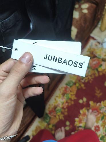 рваные джинсы: Мужские джинсы JUNBAOSS, модель Style 7804. - Цвет: черный, с — 2