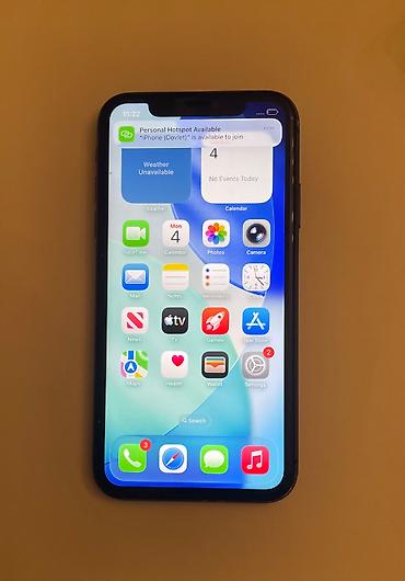 iphone 16 tecili: IPhone 11, 64 GB, Qara, Face ID, Simsiz şarj, Sənədlərlə — 1