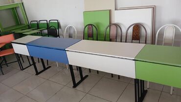 Masa və oturacaq dəstləri: Məktəb və kurslar üçün parta və stul dəstləri - İki nəfərlik — 8