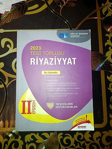 ucuz sıntezatorlar: Riyaziyyat Testlər 11-ci sinif, DİM, 2-ci hissə, 2023 il — 1