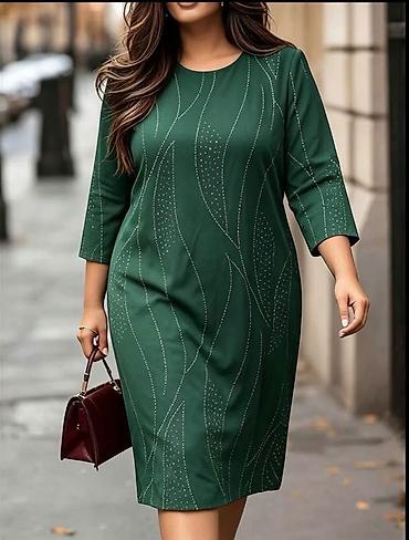 svecane plave haljine: ✨️ BIG SIZE MODEL ✨️ Prelepe haljine za punije dame Velicine: XL XXL — 3
