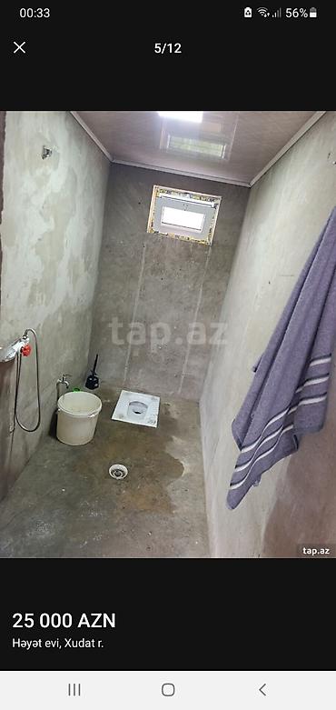 berdede satiliq evler: Xudat 6 ci şobe asvalta yaxin suyu qazi isiqi var interneti var hamam — 6