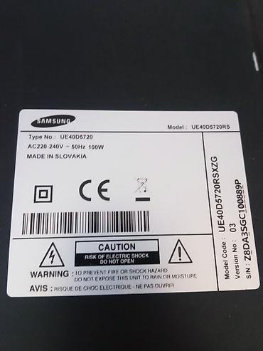 rostilj kansas: Samsung LED TV 40" – model UE40D5720RS - Dijagonala ekrana: 40 inča — 3