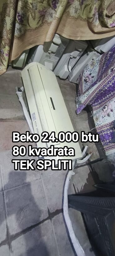 kondisoner matoru: Kondisioner Beko, İşlənmiş, 70-80 kv. m, Split sistem, Kredit yoxdur, Ödənişli quraşdırma