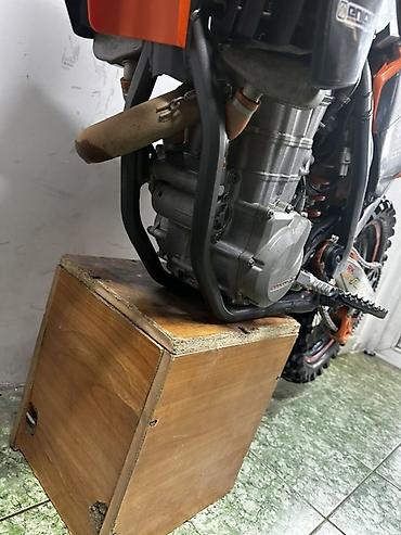 Мотоциклы: Кроссовый мотоцикл KTM 450 2013 Запускается с кнопки В хорошем — 8