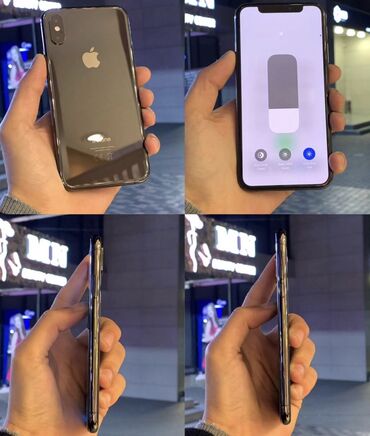 Apple iPhone: IPhone X, 64 GB, Qara, Face ID