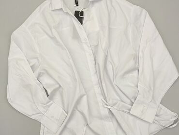 białe bluzki basic: Shirt, M (EU 38), condition - Perfect