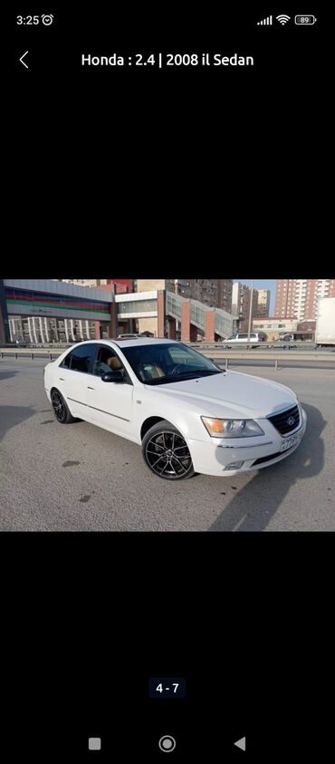 hyundai salon baku: Hyundai Sonata: 2.4 l | 2008 il Sedan