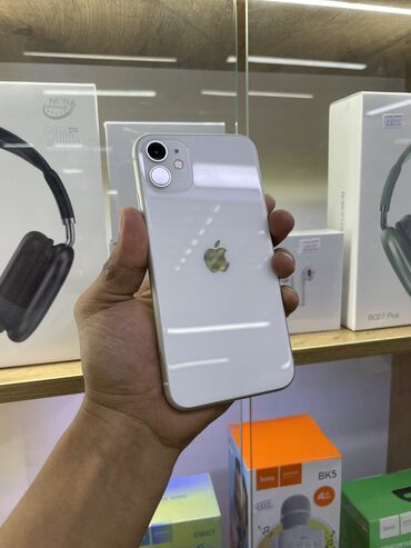 айфон 11 цена бишкек бу: IPhone 11, Б/у, 64 ГБ, Белый, Защитное стекло, Чехол, 97 %