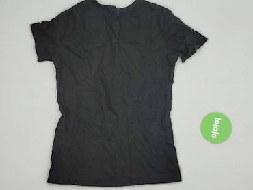 bluzki czarne basic: T-shirt damski, rozmiar S — 4