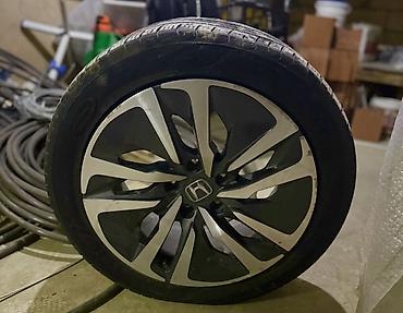 honda cr: Honda orijinal yüngül lehimli disk və şin komplekti - Marka/Model — 3