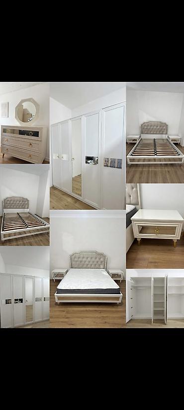 ucuz kamot: İkinəfərlik çarpayı, Dolab, 2 tumba, Komod, Türkiyə, İşlənmiş — 1