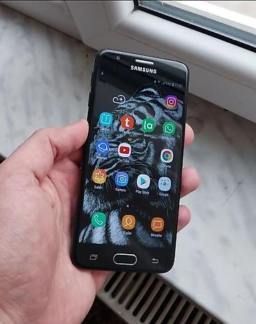 m12 samsung: Samsung Galaxy J5 Prime, 16 GB, rəng - Qara, Barmaq izi — 1