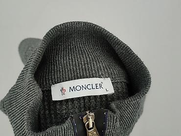 polyester undershirts: Moncler, Sweter dla mężczyzn, rozmiar L — 4