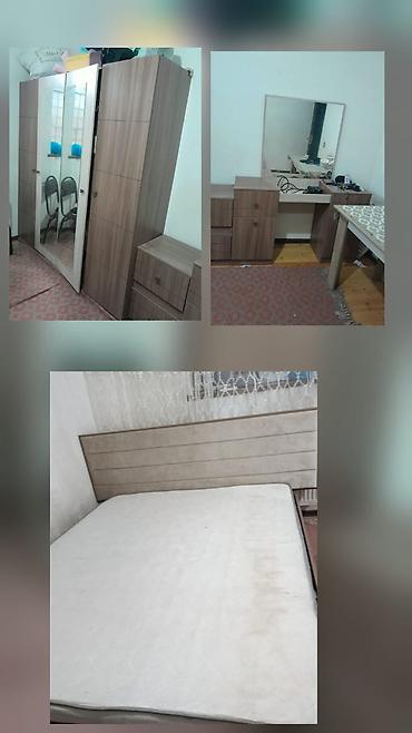 Yataq dəsti 450 əla vəzyətdədi şəkildəki matrası yox yaxwı matras