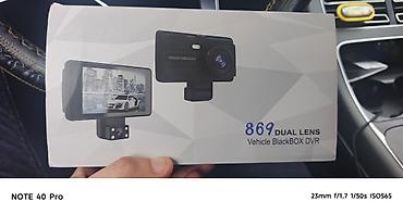 dvr 32: 869 Dual Lens Vehicle BlackBOX DVR avtomobil üçün ikili kameralı — 1