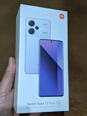 Redmi: Redmi, Redmi Note 13 Pro Plus, Б/у, 512 ГБ, цвет - Черный, 2 SIM, eSIM