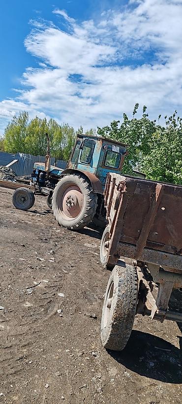 araba yük: Kənd təsərrüfatı üçün sovet istehsalı təkərli traktor və qoşqu — 2