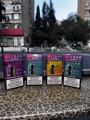 qaş və kirpiklər üçün baxım: Elfbar GH23000 birdəfəlik pod cihazları müxtəlif dad seçimləri ilə