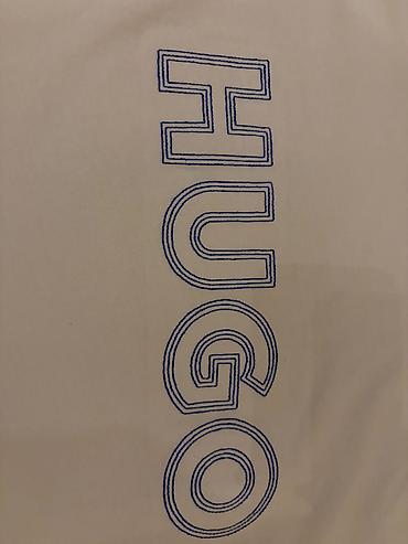 Футболки: Мужская футболка, Hugo Boss, XL, цвет - Бежевый — 4