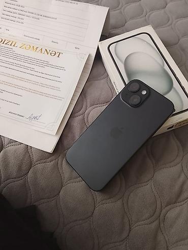 Техника и электроника: IPhone 15, 128 ГБ, Черный, Гарантия — 2