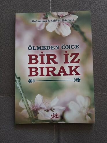 hacı şahin kitabı: "Ölmeden önce bir iz bırak" Səh sayı: 118 Vəziyyəti:yeni Qiymət: 7