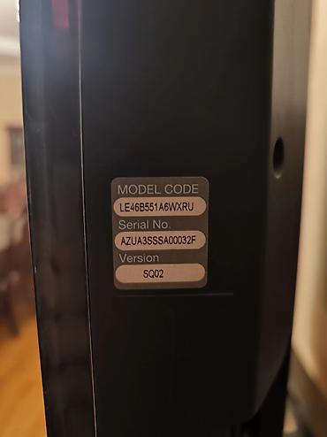 Televizorlar: Samsung televizor – LE46B551A6W (Model Code: LE46B551A6WXRU) İdeal — 3