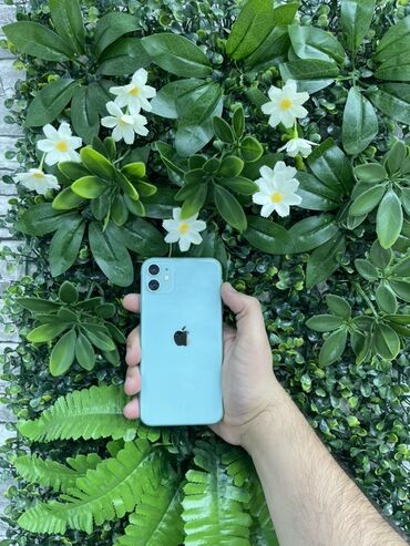 Автоэлектроника: IPhone 11, 64 ГБ, Зеленый, Face ID