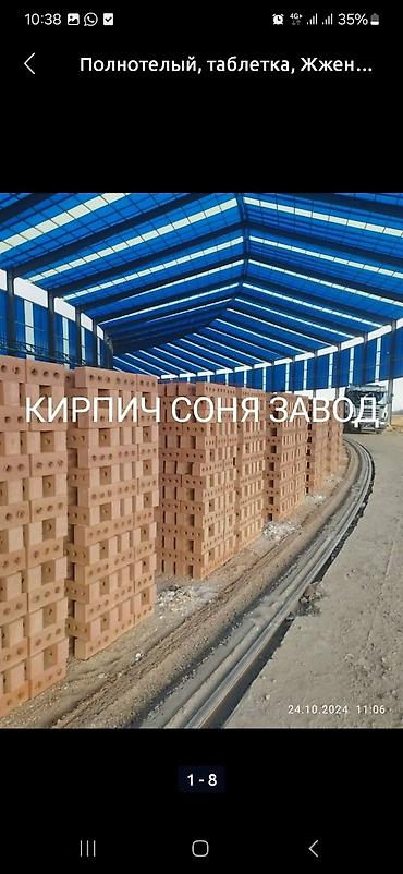 Строительный кирпич: Пустотелый, дырчатый, Жженый кирпич, Одинарный, 250×120×65 — 5