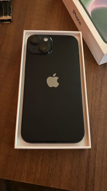 iphone 14 2 ci el: IPhone 14, 128 GB, Midnight, Simsiz şarj, Face ID, Sənədlərlə
