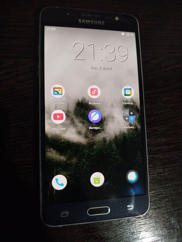 усилитель 5 1: Samsung Galaxy J5, Колдонулган, 16 ГБ, түсү - Кара, 2 SIM