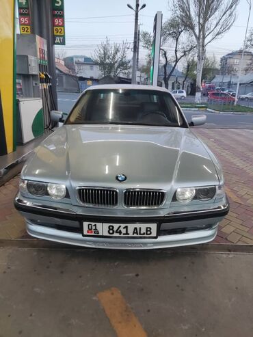 авто в рассрочку без банка рядом джал бишкек: BMW 7 series: 1998 г., 4.4 л, Автомат, Бензин, Седан