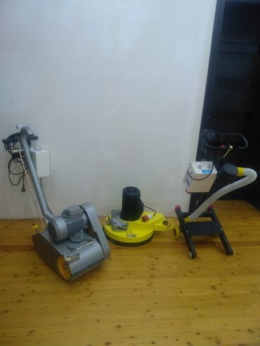 Polyonanlar, şlifovka maşınları: ÇOX TƏCİLİ.Pol və parket yonan aparat.təzədir.220 KV
