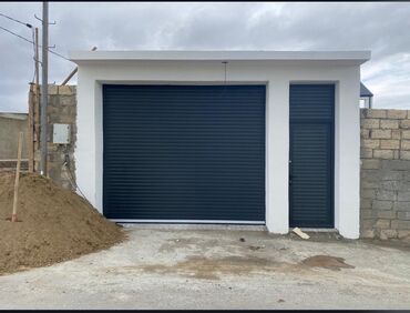 generator aksa: Jalus qapi - Material: möhkəm alüminium lamellər, toz boya örtüklü