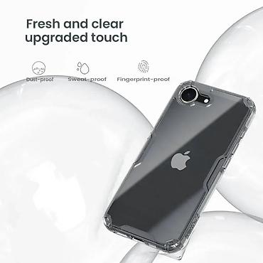Maske i futrole za telefone: Transparentna maska Nillkin Nature Pro za iPhone 16e 6.1. Kataloški — 10