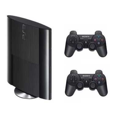 PS3 (Sony PlayStation 3): Продаю PS3 прошитая в памяти игры есть 2 джойстика все шнуры имеются