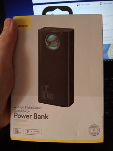 Powerbanklar: Powerbank Baseus, 30000 mAh, Yeni