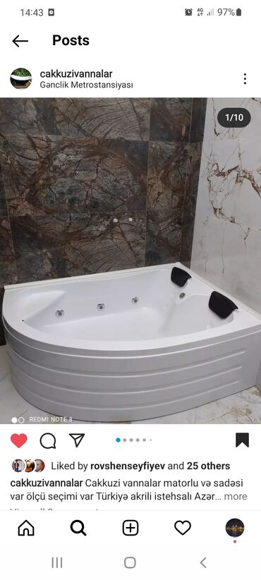 Vannalar: Yeni Vanna, Akril, Pulsuz çatdırılma -da lalafo.az — 2 Vannalar: Yeni Vanna, Akril, Pulsuz çatdırılma — 2