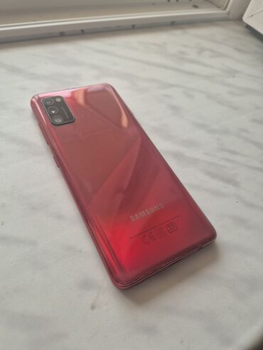Mobil telefonlar: Samsung Galaxy A41, 64 GB, rəng - Qırmızı, Sensor, Barmaq izi, Face ID