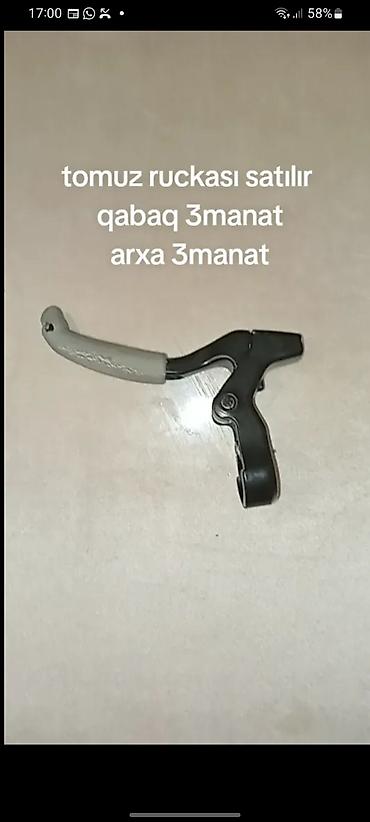 Tomos üçün ruçka satılır. Şəkildə motosiklet/moped üçün idarəetmə